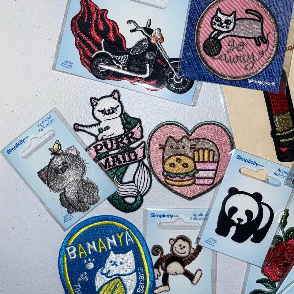 Iron on patch bundle - Picture 2 of 5